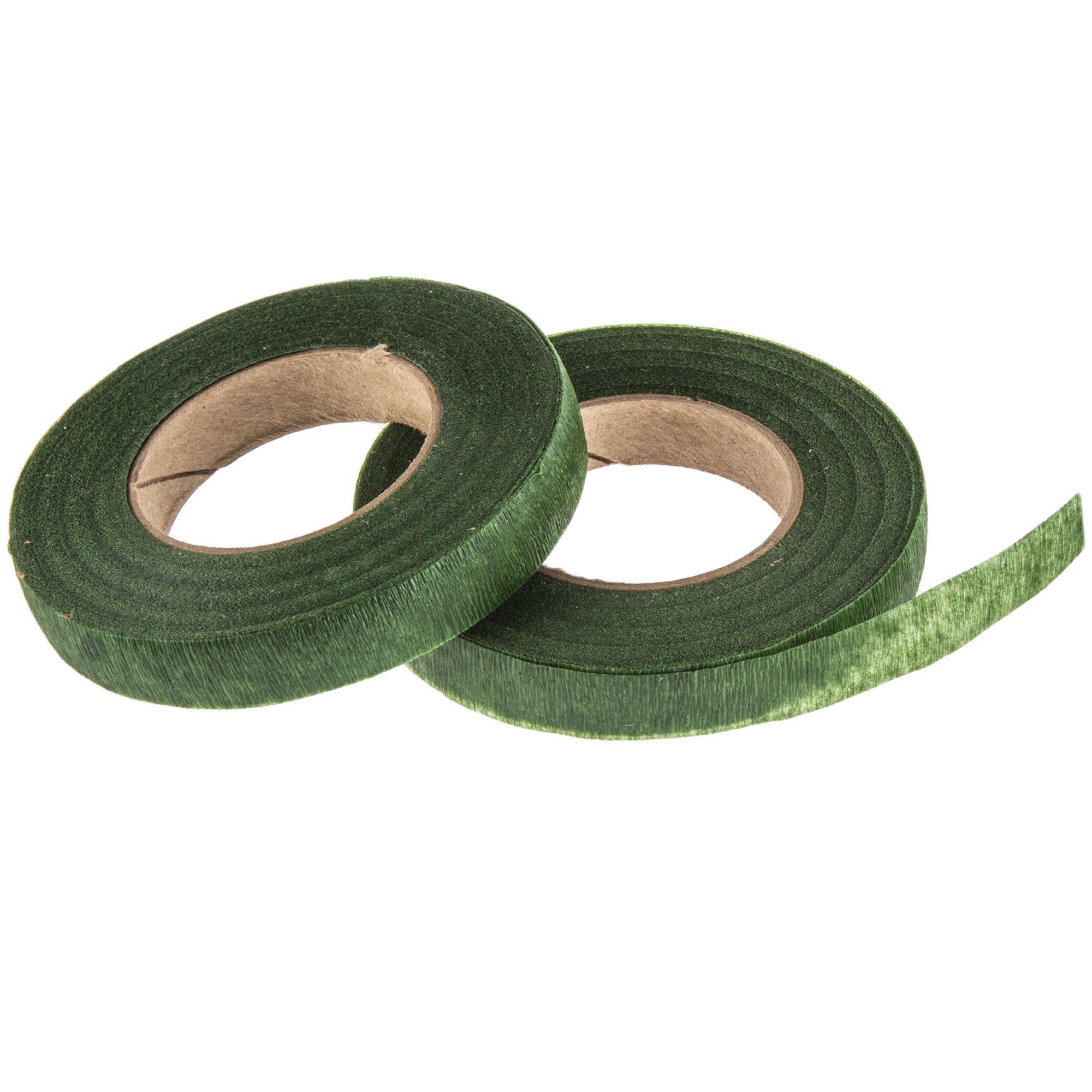 Zerodeko 6 Rolls Floral Tape Green Tape for Flowers Green Duct Tape Gift  Tape Floral Bouquet Tape Floral Stem Tape Flower Wrapping Tape Flower