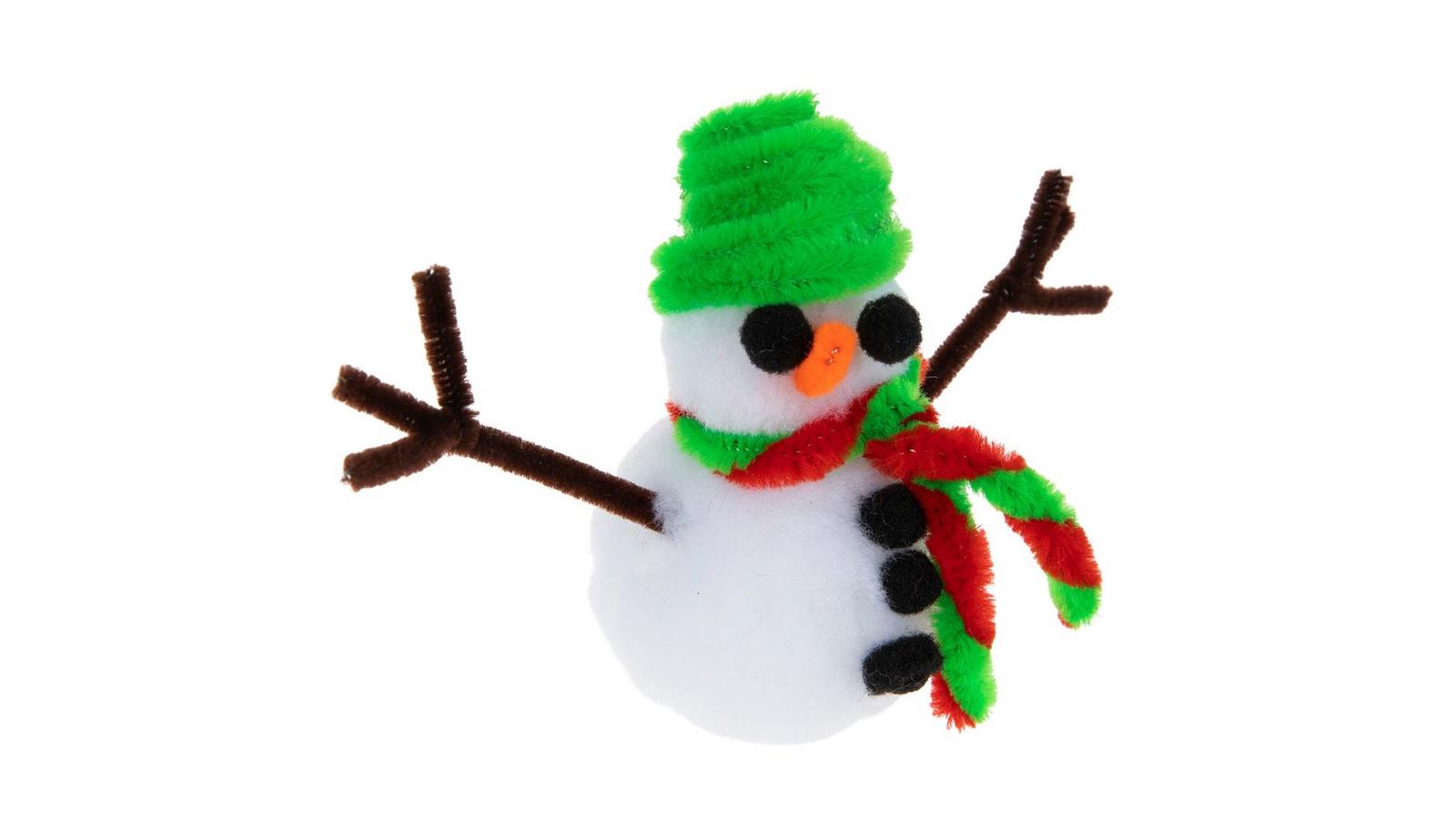Snow Man - pom Snowman Pom Pom Craft Kit | Hobby Lobby | 6781330