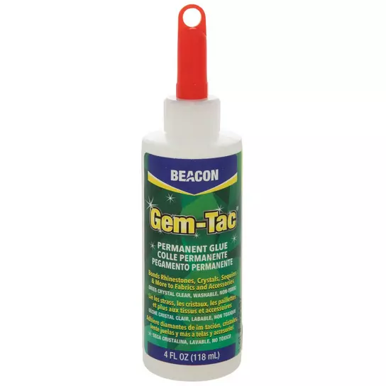 Beacon Gem-Tac Permanent Adhesive 4-Ounce