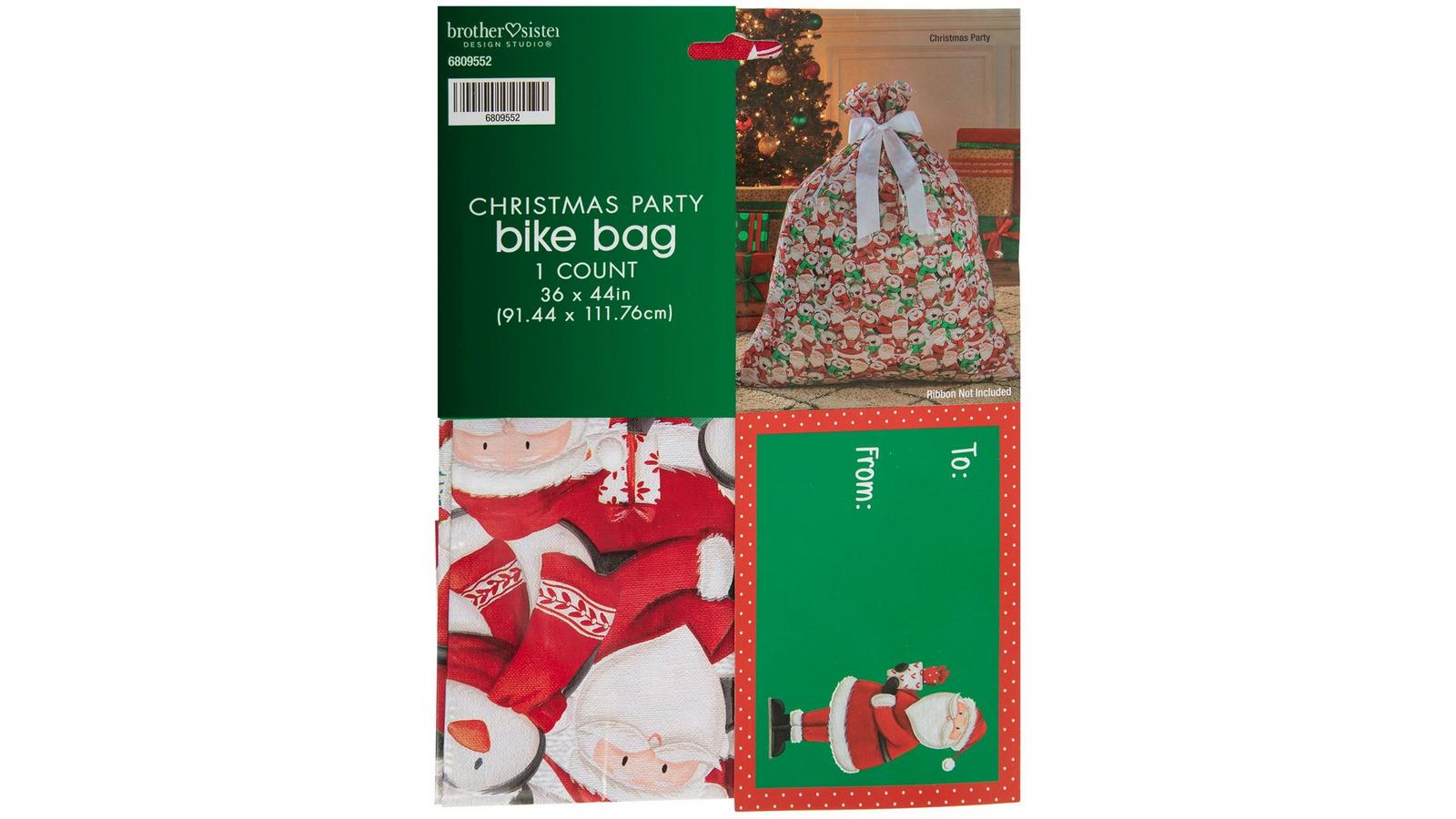 Jumbo Christmas Giant Gift Bag For Bike Christmas Gift Bag Large