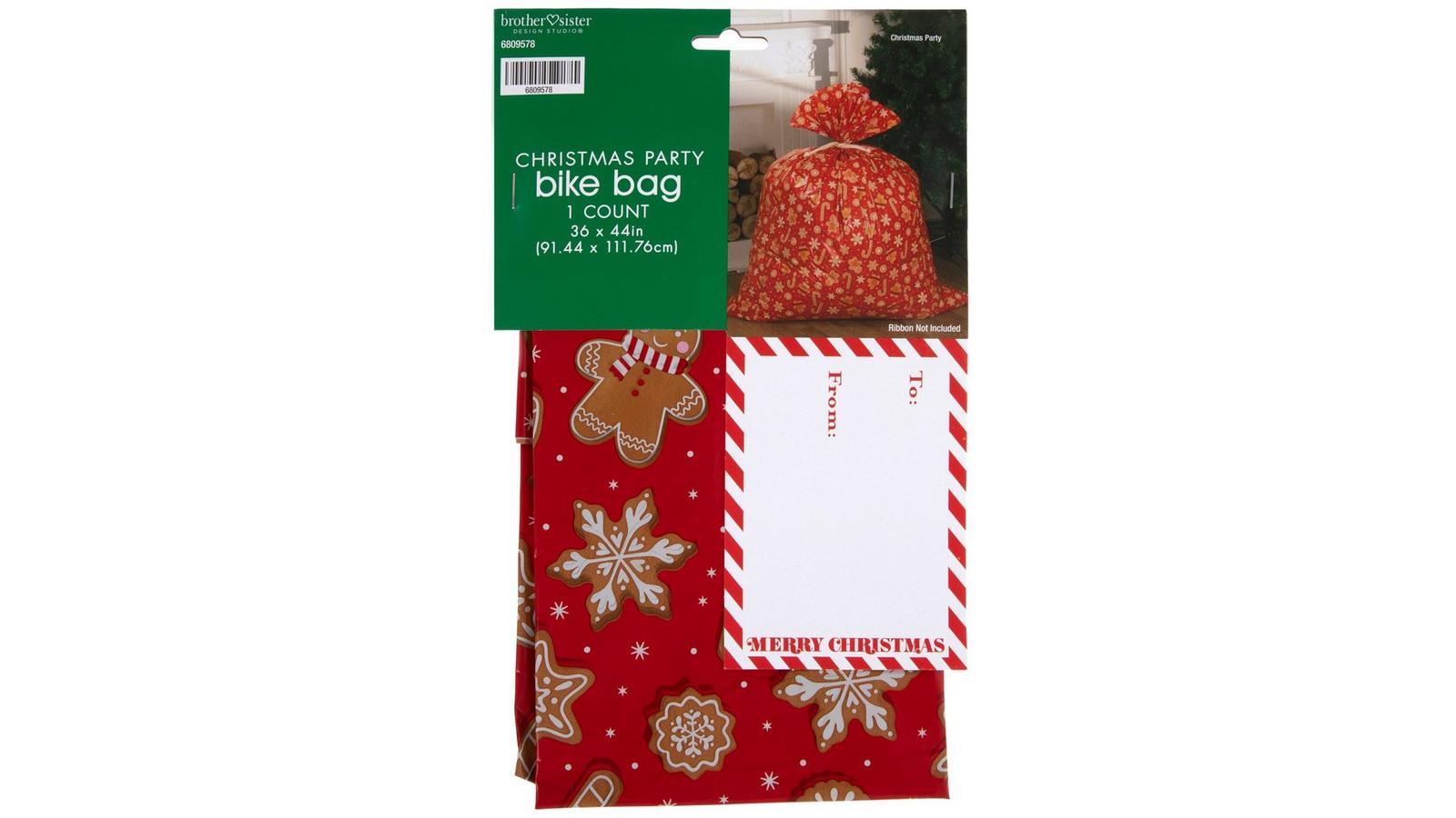 Gingerbread Cookie Gift Bike Bag Hobby Lobby 6809578