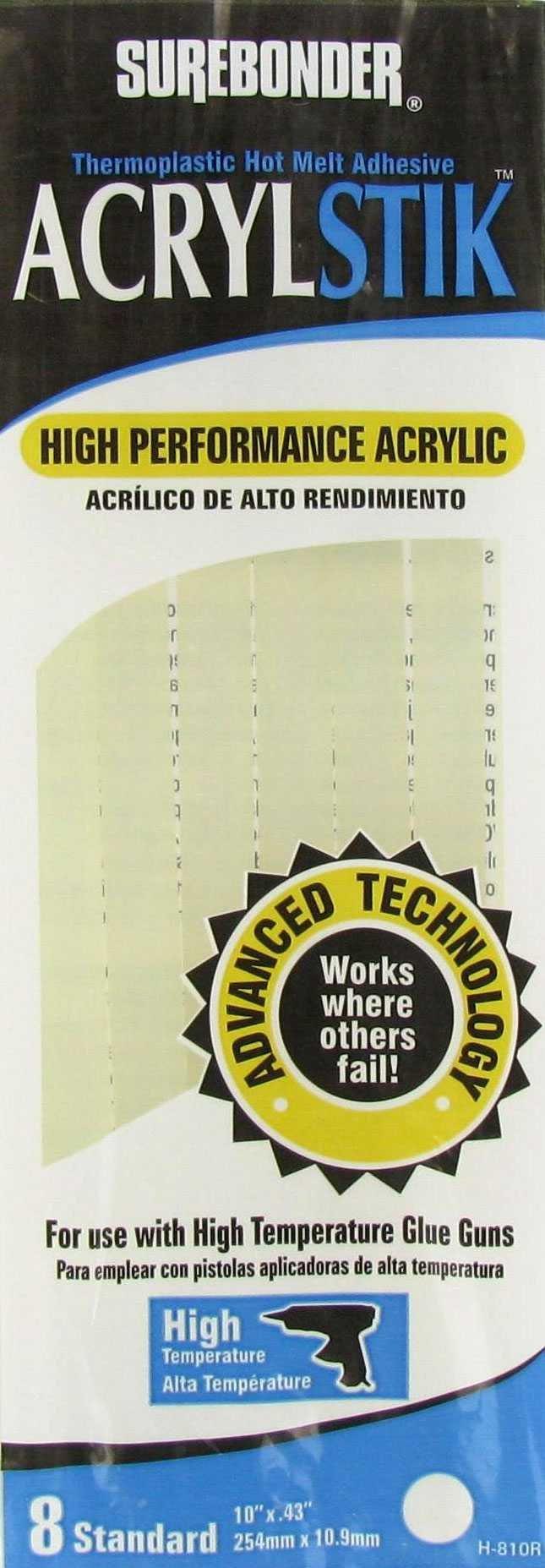 10" Acrylstik High Temp Acrylic Adhesive Hobby Lobby 682120