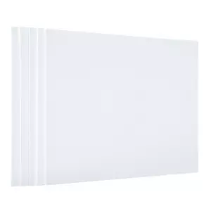 5x7 Canvas Bundle - Pack of 5 Blank Canvas Sheets and Magnetic