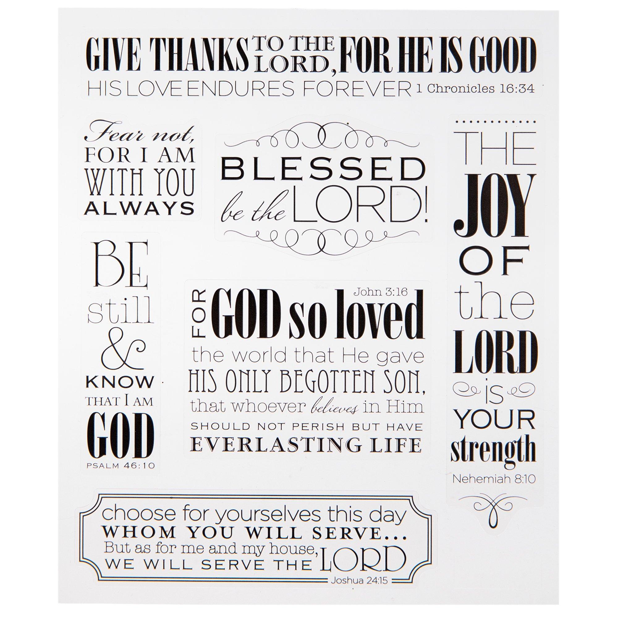 Religious Phrase Stickers | Hobby Lobby | 687210