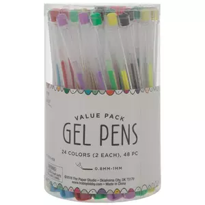 XIANNV 6 Pcs Rainbow Pens Kawaii Color Gel Pens Multicolor Pen Stationery Set for Girls Boys Kids Gifts,(0.8 mm)
