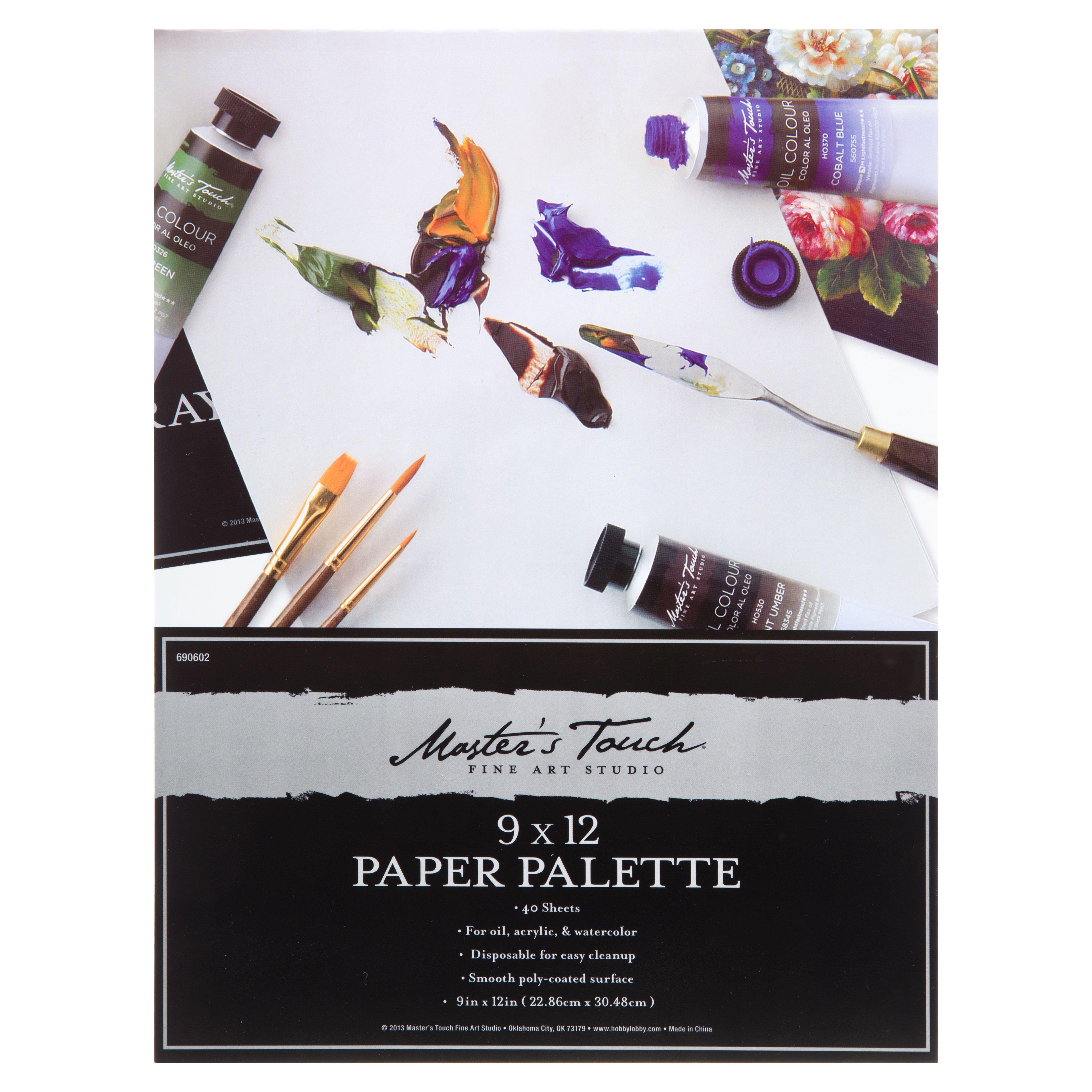 Palette Paper Pad for Painting Supplies (9 x 12 Inches, 160 Sheets, 2  Pack), PACK - Kroger