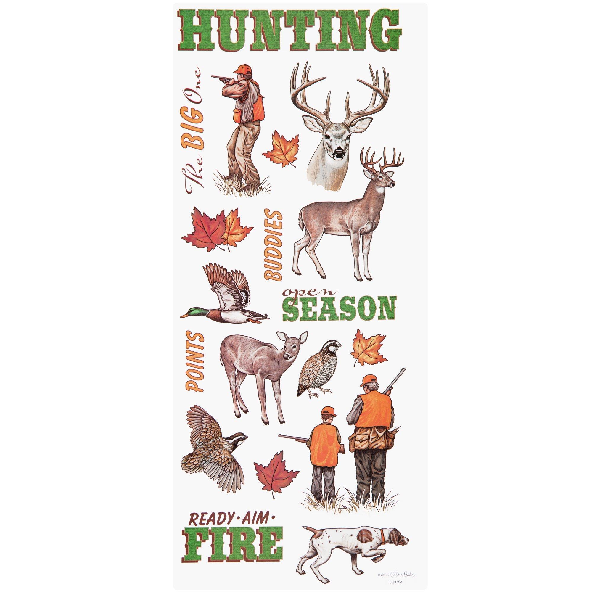 Hunters sticker set
