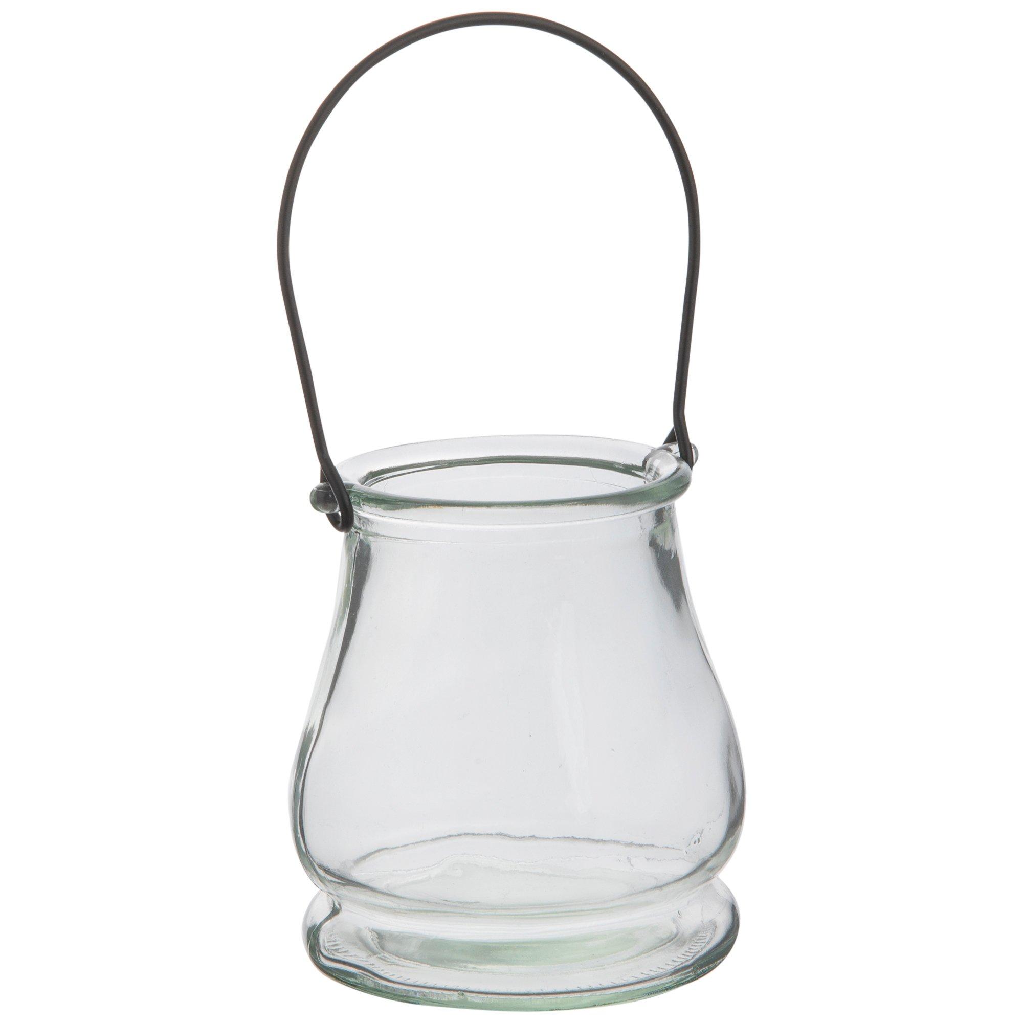 Glass Candle Holder With Wire Handle Hobby Lobby 691972