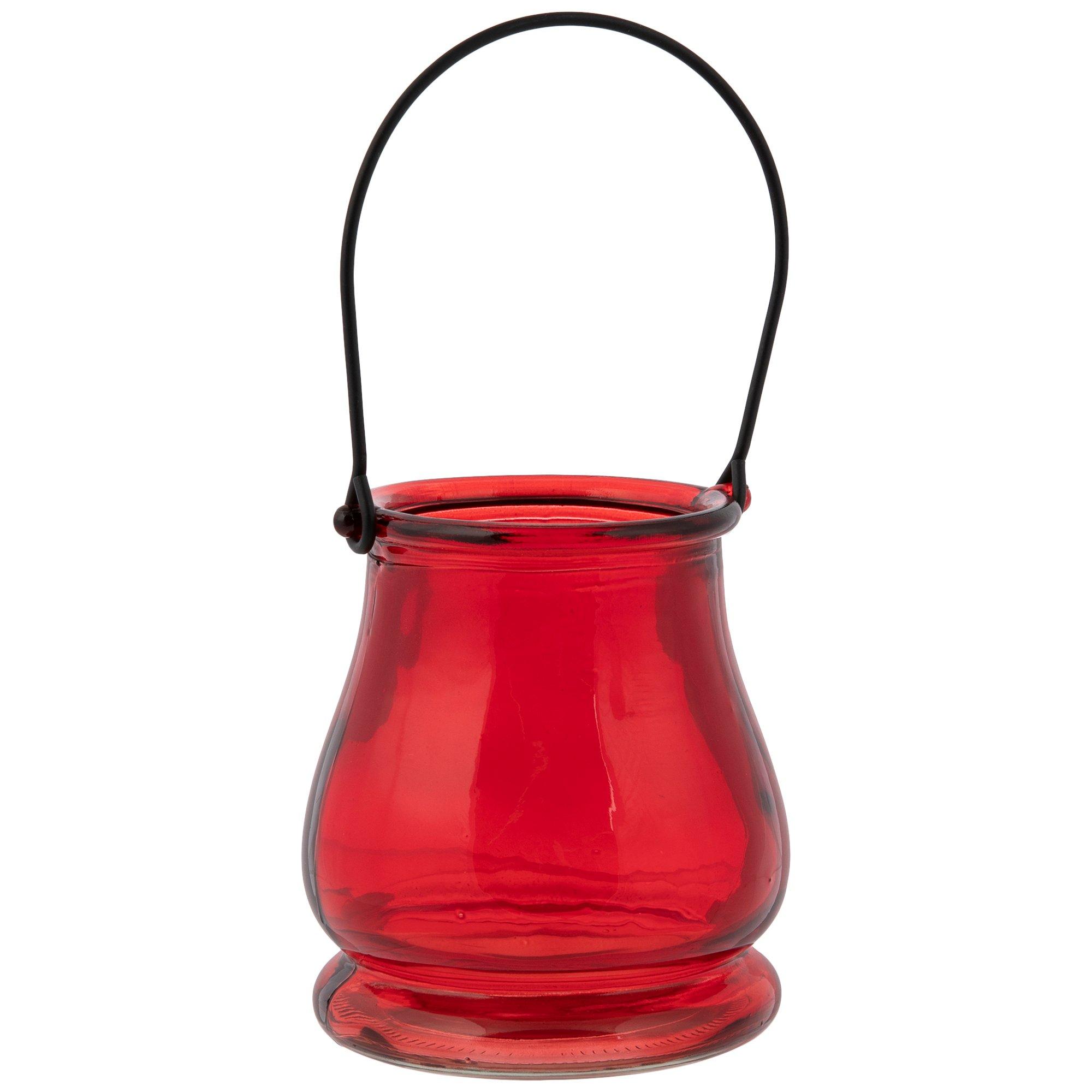 Glass Candle Holder With Wire Handle Hobby Lobby 692038