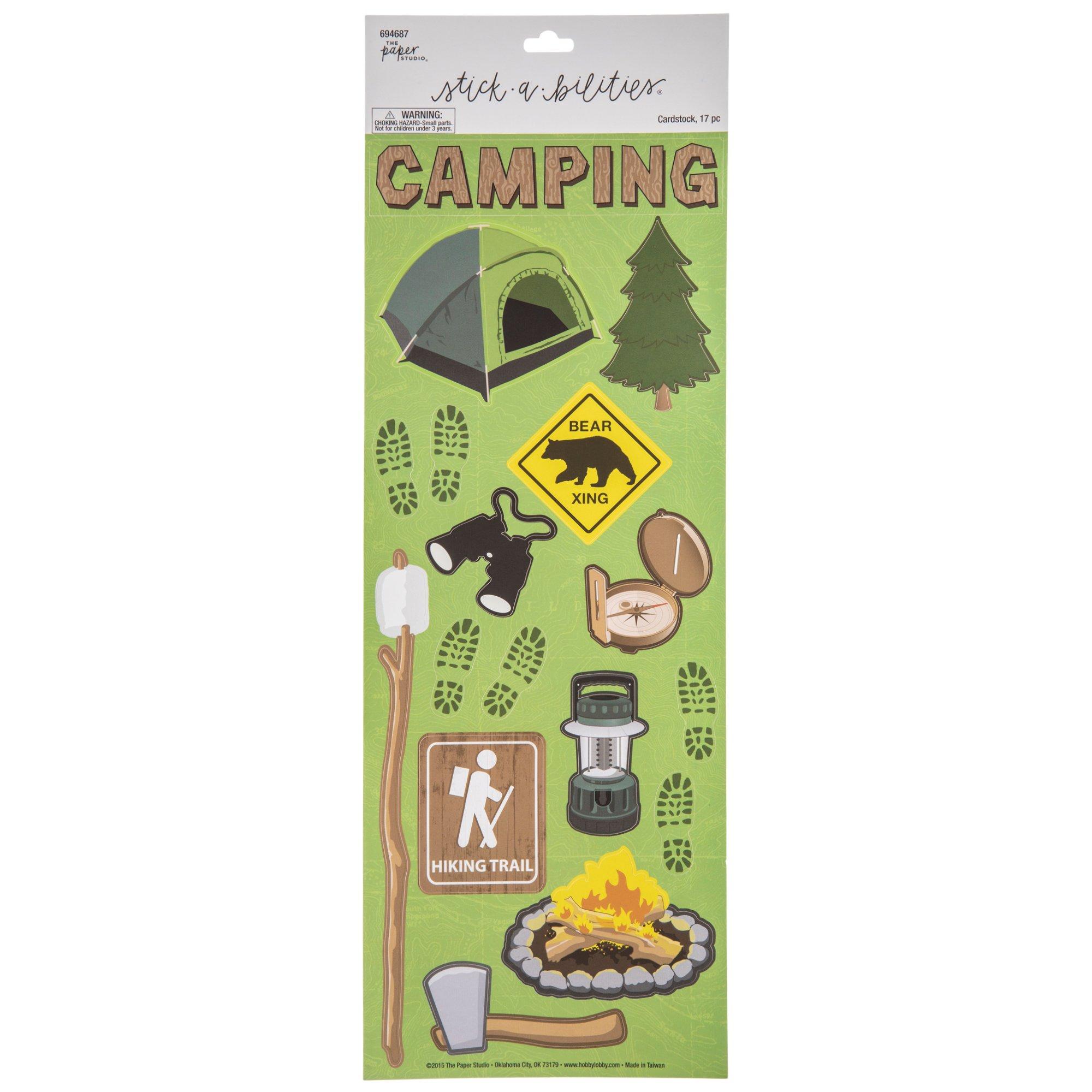 Camping Stickers Hobby Lobby 694687