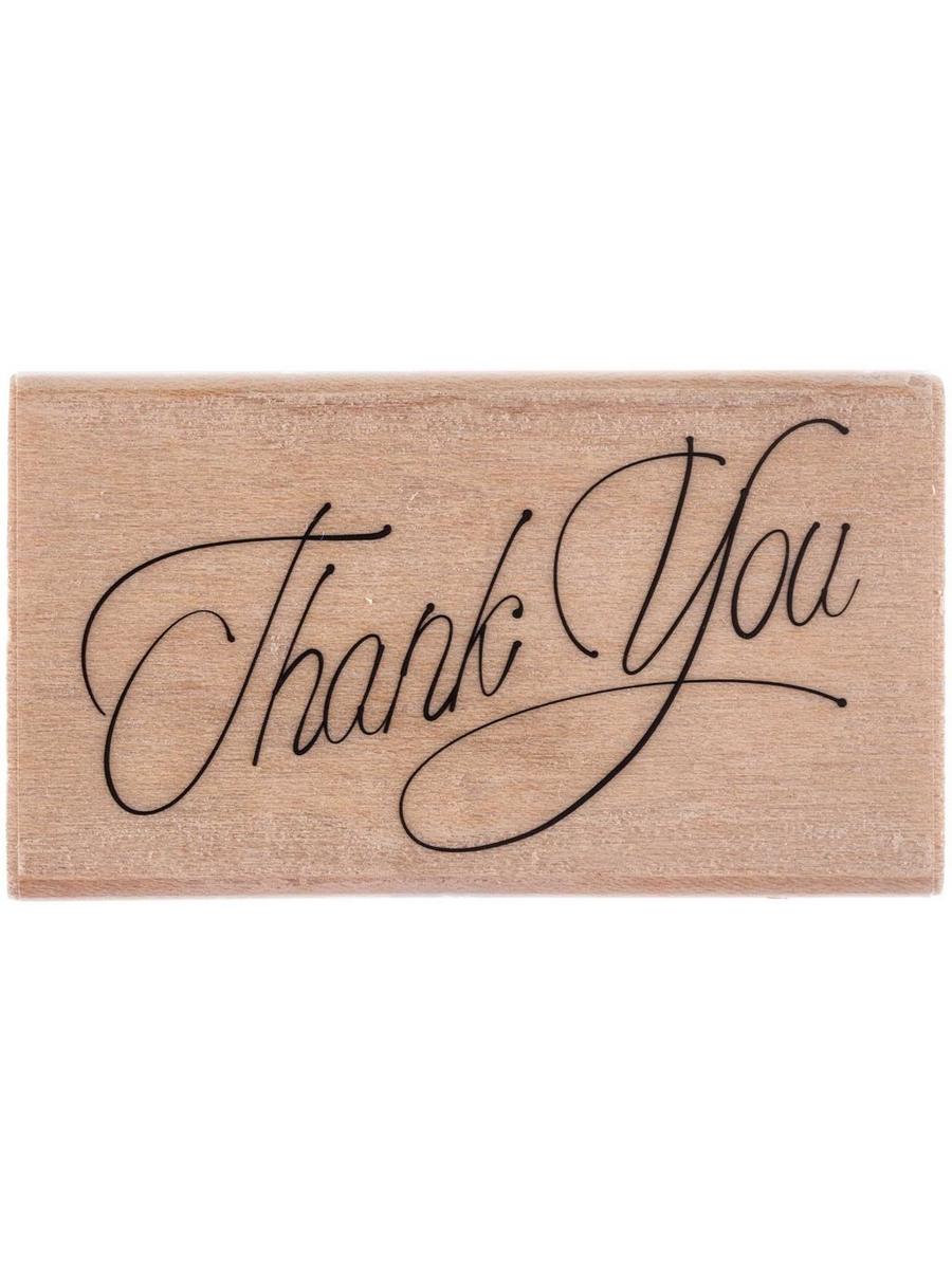 大枝活版室　rubber stamp Thank you Thank You Rubber Stamp | Hobby Lobby | 1986538