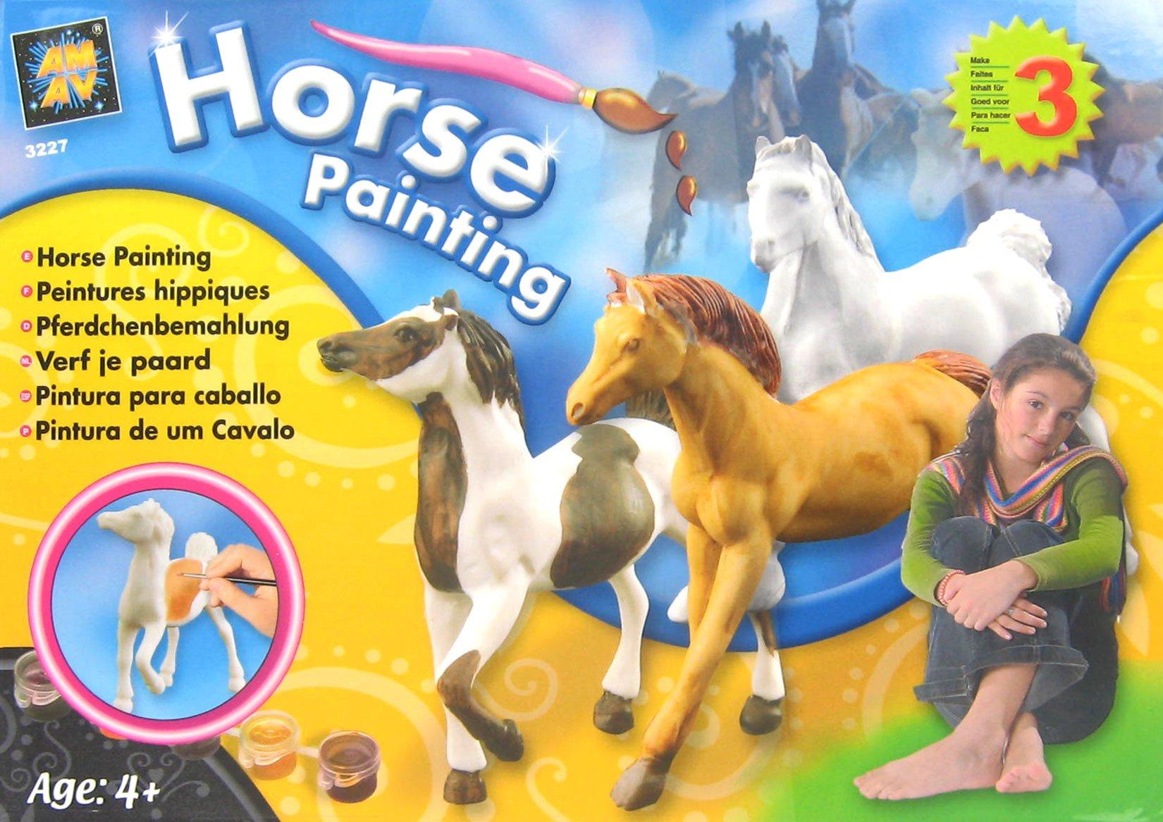 Paint Your Own Horse DIY Paint Kit-horse Pre-drawn Canvas -  Denmark