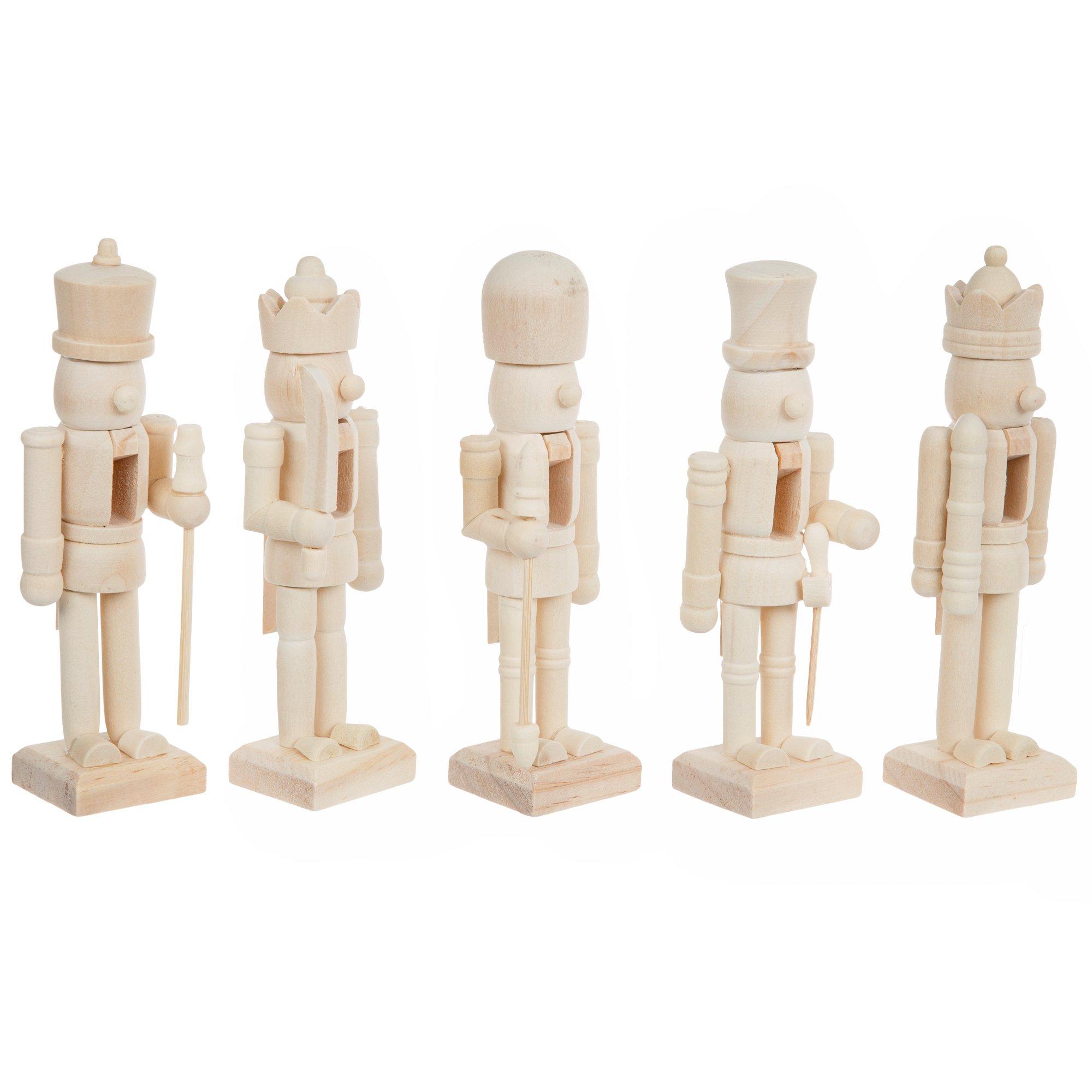 Mini Wood Nutcrackers view 1