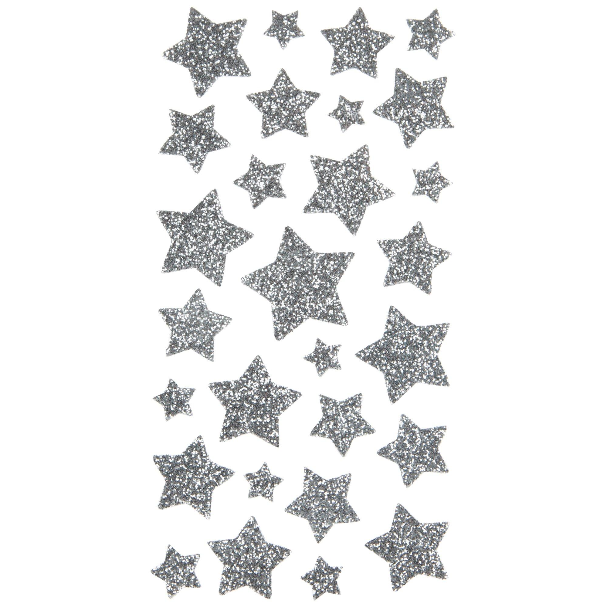 Glitter Star Stickers Hobby Lobby 695718