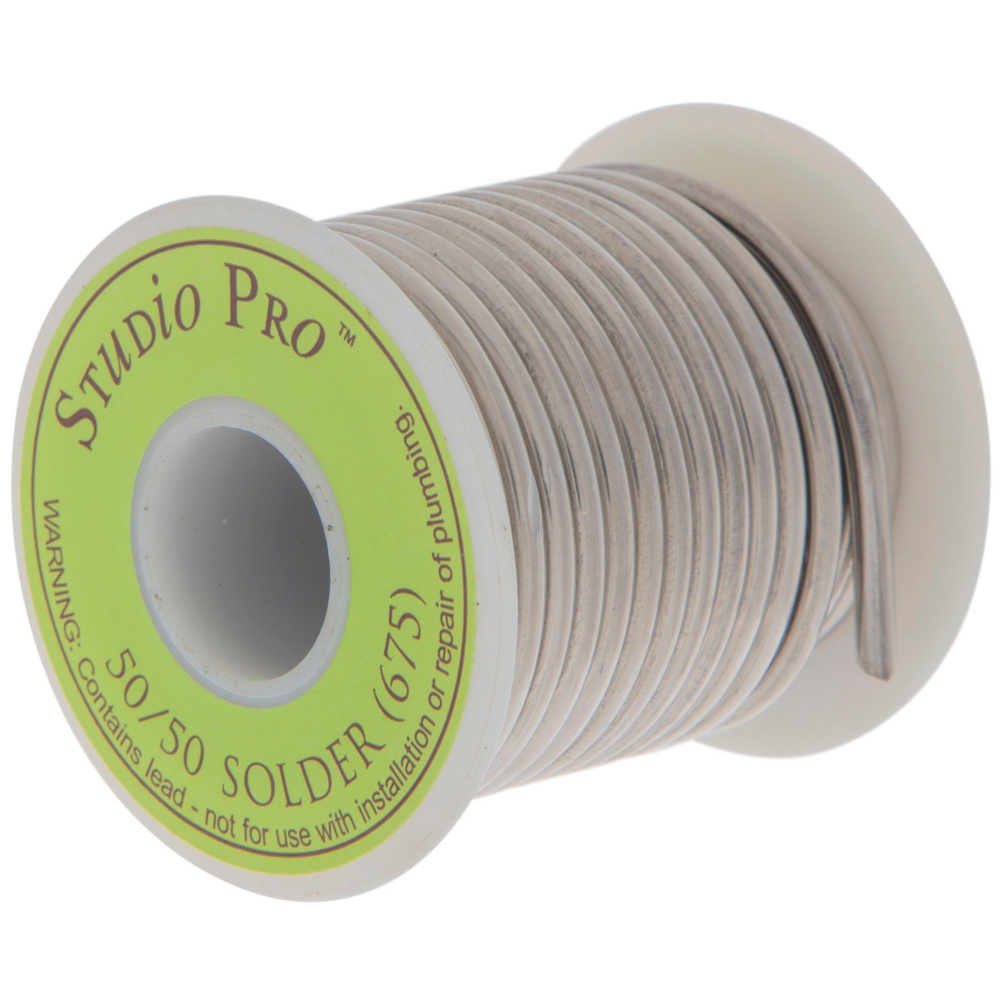 50/50 Solder for Stained Glass (5 Pack) - $17.50 ea. / .125” dia