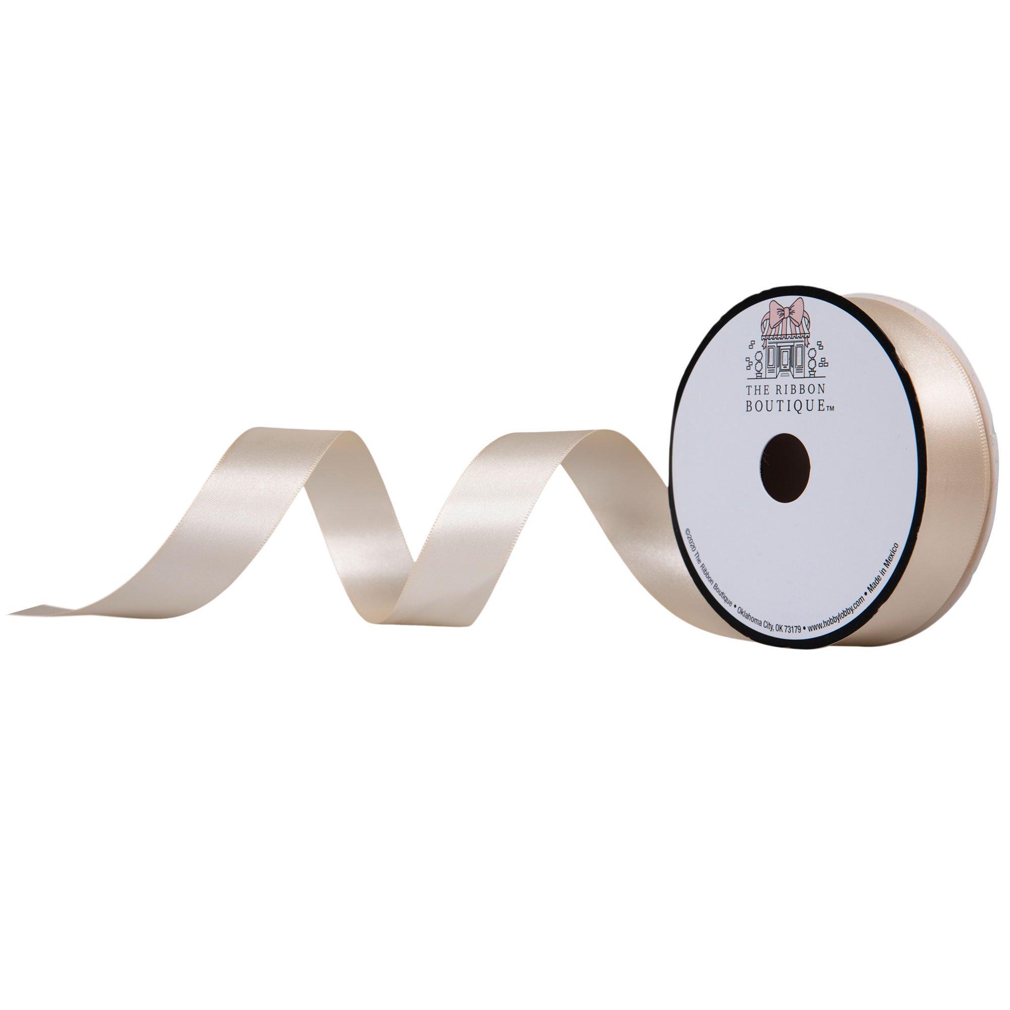 Double-Face Satin Ribbon - 7/8