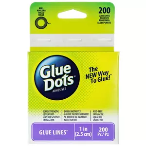 Glue Dashes/200 per roll