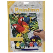 Majestic Macaws Paint By Number Kit