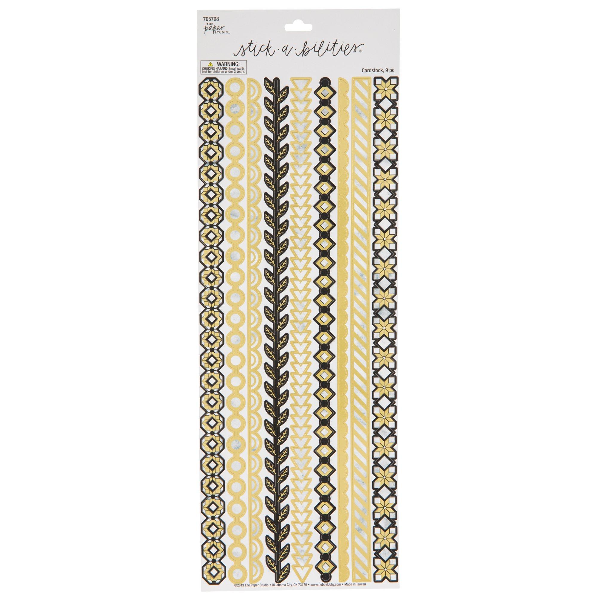 Foil Border Stickers Hobby Lobby 705798