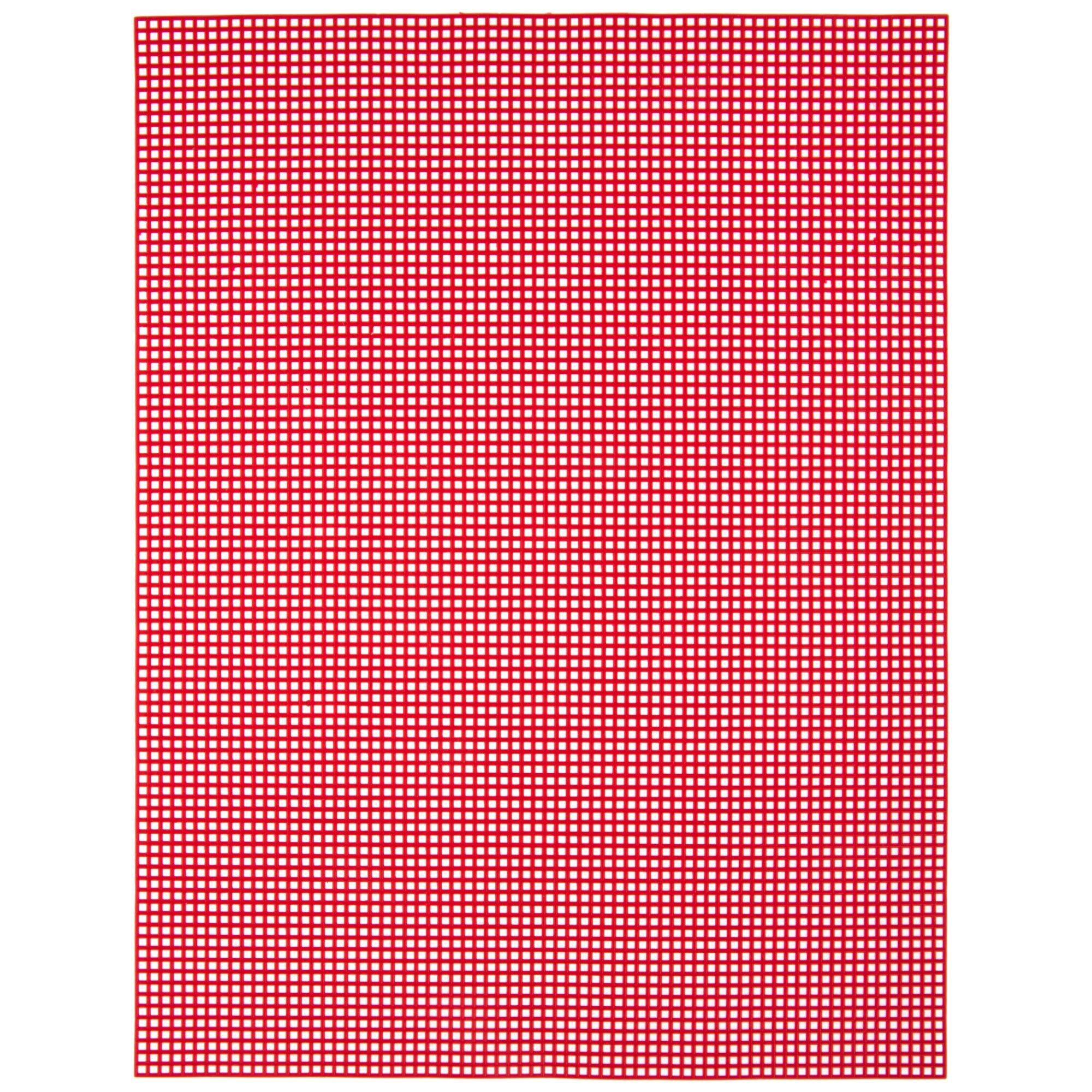 7Mesh Plastic Canvas Sheet 10 1/2" x 13 1/2" Hobby Lobby 706234