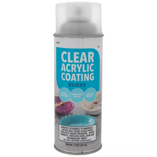 Protective Coating Water Resistant Acrylic Spray Paint Clear