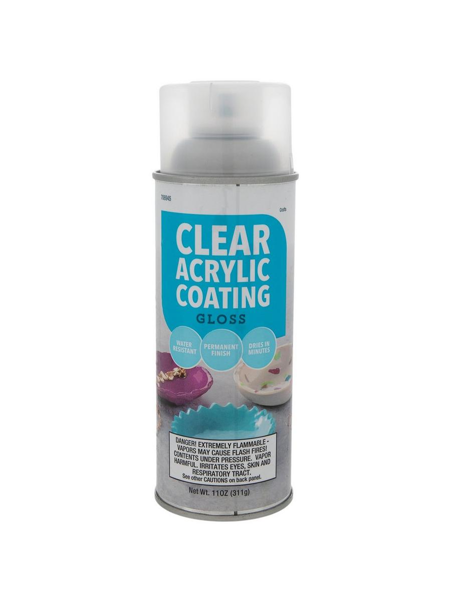 Clear Acrylic Coating Spray Paint Hobby Lobby 706945