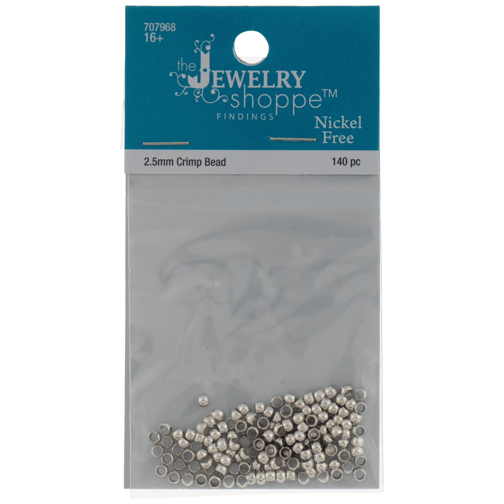 12 Packs: 600 ct. (7,200 total) Assorted Metal Crimp Beads by Bead Landing™