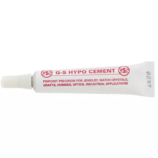 Hypo Cement Glue For Crafts, 1/3 Oz Tube