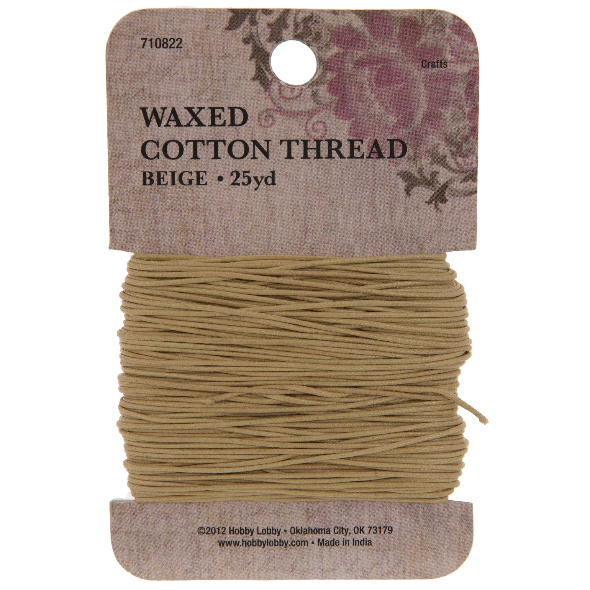 Waxed linen cord hobby on sale lobby