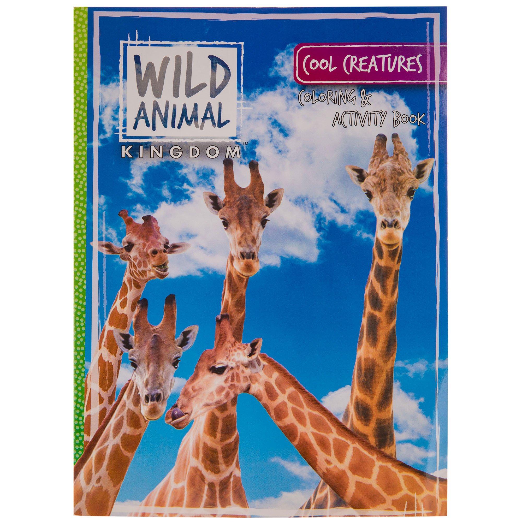 Wild Animal Kingdom Coloring & Activity Book | Hobby Lobby | 713222