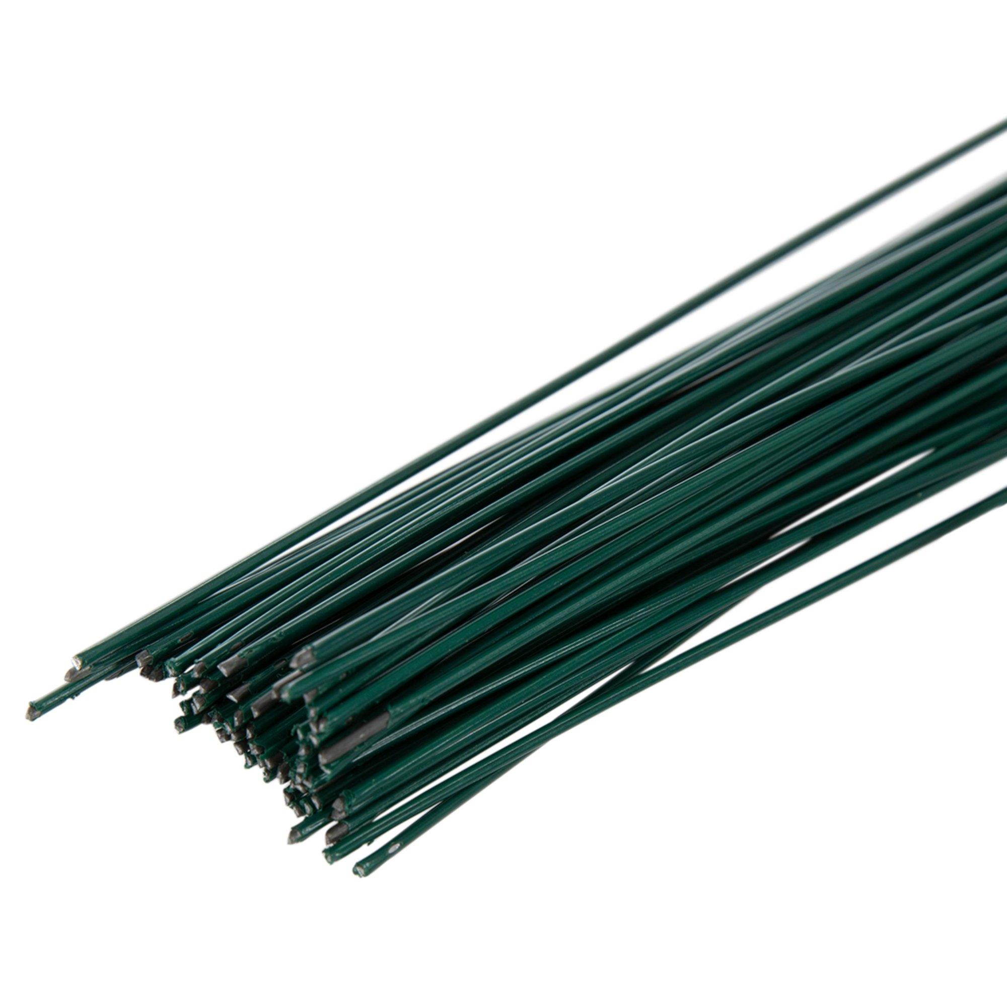 Green Annealed Floral Wire gauge-18 gauge view 1