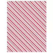 Candy Cane Striped Scrapbook Paper - 8 1/2" x 11"
