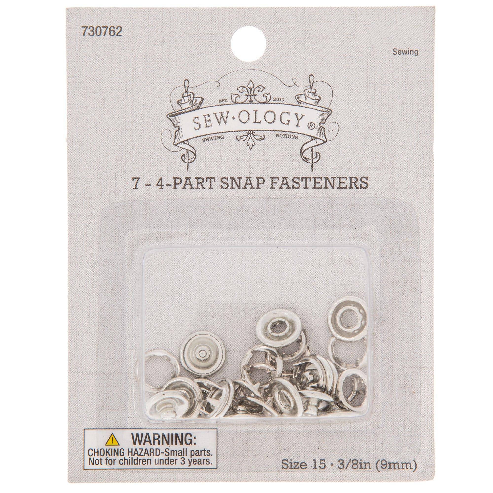 Snaps Vintage Snap Fasteners Sewing Notions Fabric Snaps for