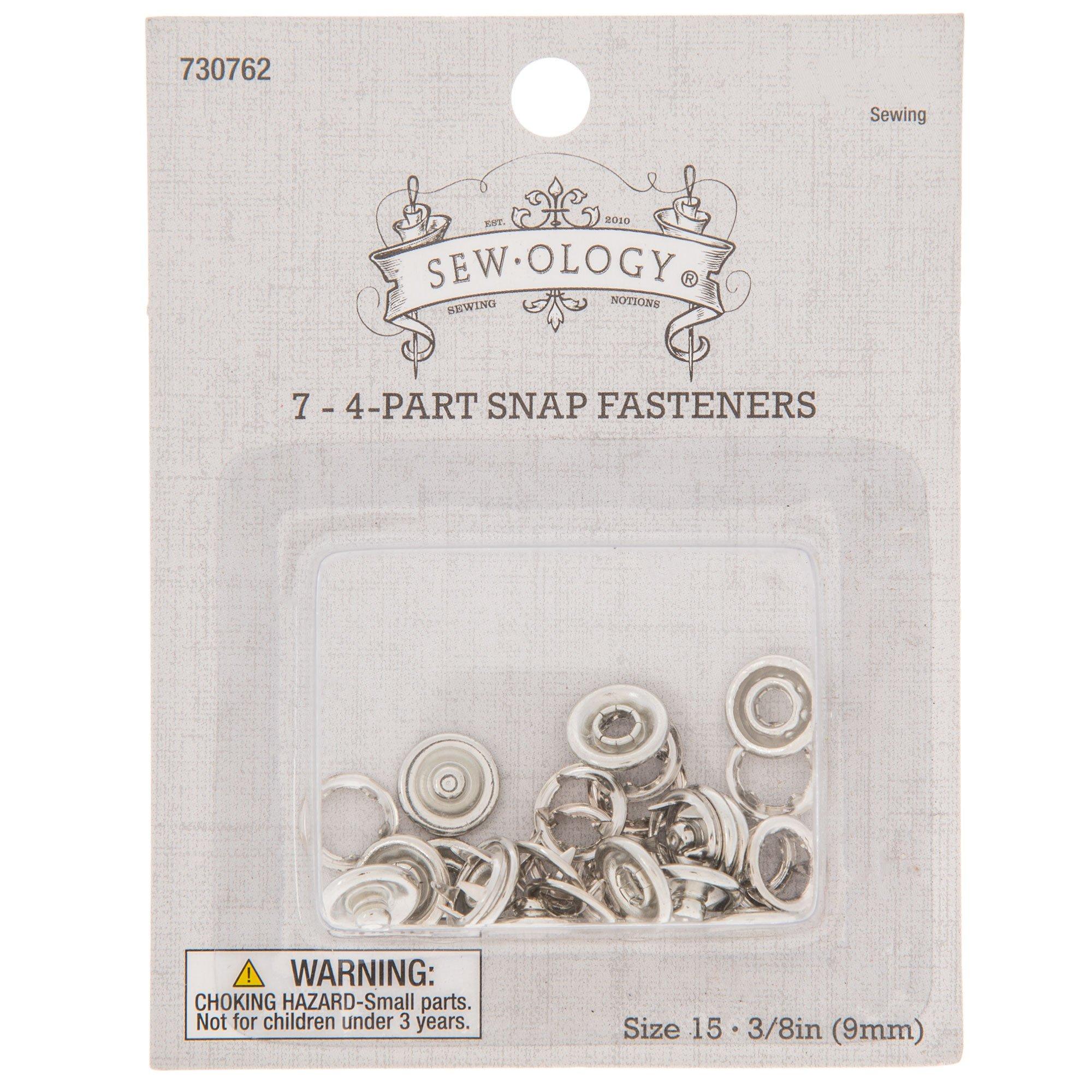 4Part Snaps 3/8" Hobby Lobby 730762