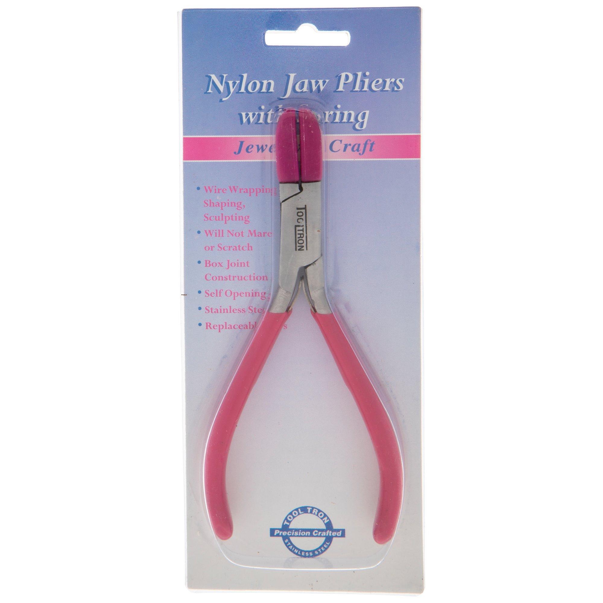 Nylon Jaw Coiling Pliers, Round and Flat Jaw, 5-1/2 Inches PLR-846.00 