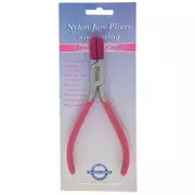 Pink Nylon Jaw Pliers With Spring