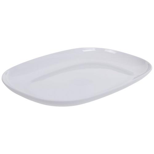 White - Rectangular Melamine Platter