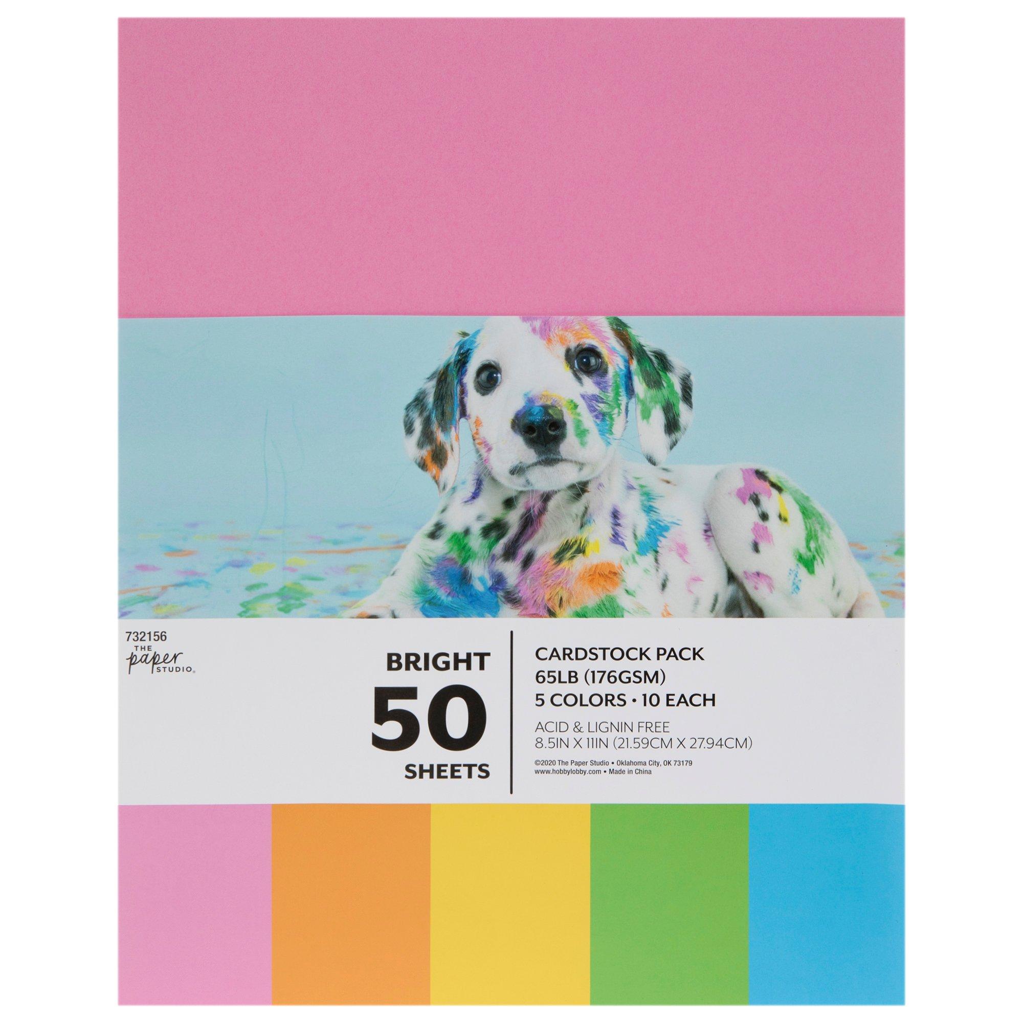 大売り出し！Made in U.S.A. catalog & Scrapbook Bright Cardstock Paper Pack | Hobby Lobby | 732156