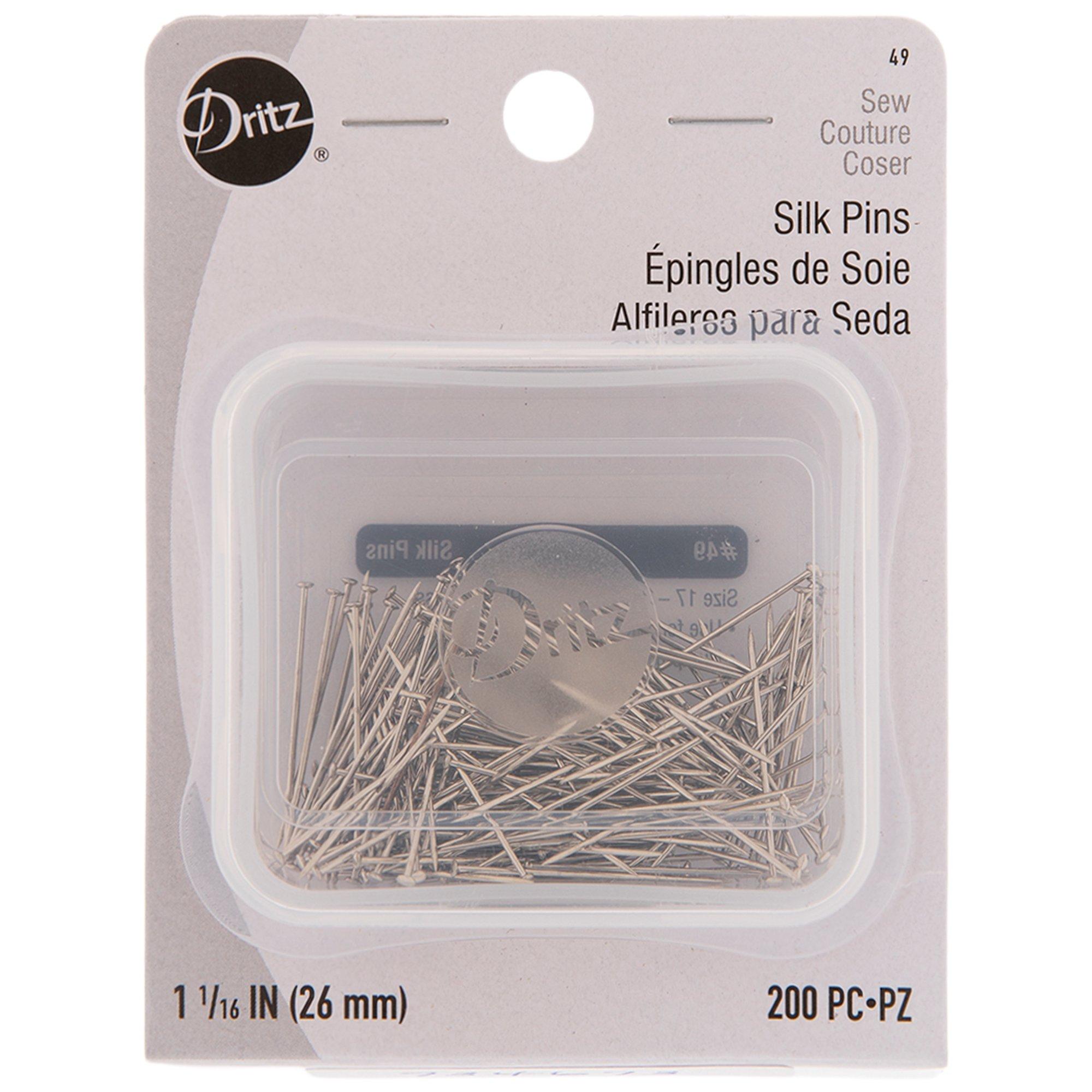 NickelPlated Steel Silk Pins Hobby Lobby 734673