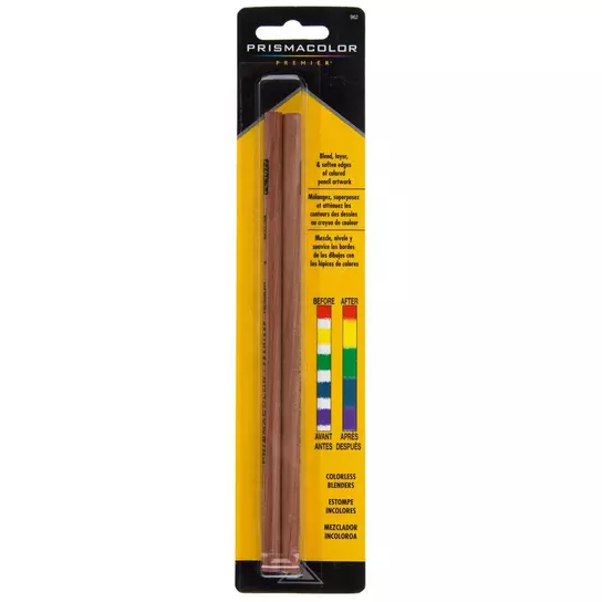New 2-Pack 962 Prismacolor Premier Colorless Blender Pencil for