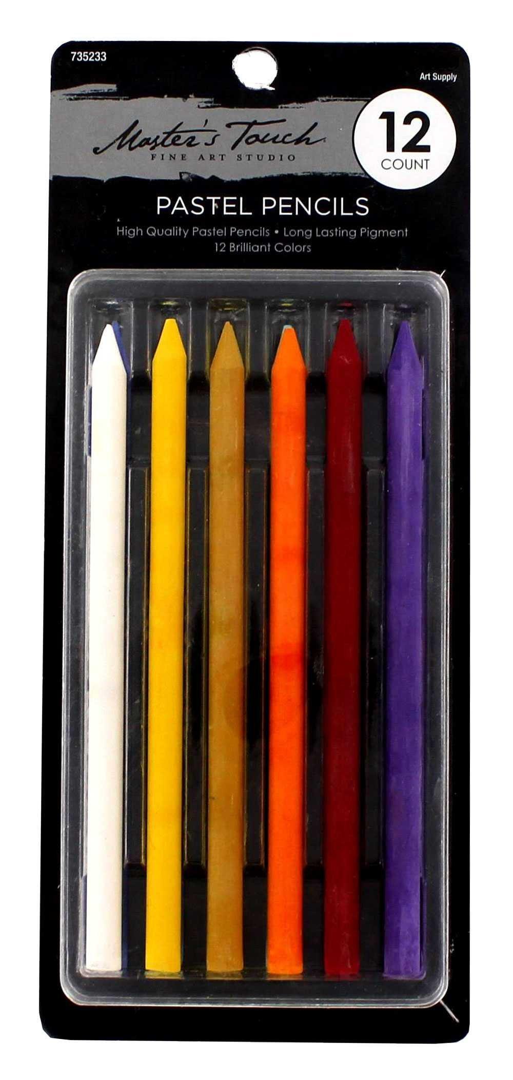 Pastel Drawing Pencils 12 Piece Set, Hobby Lobby, Soft Pastel Pencils