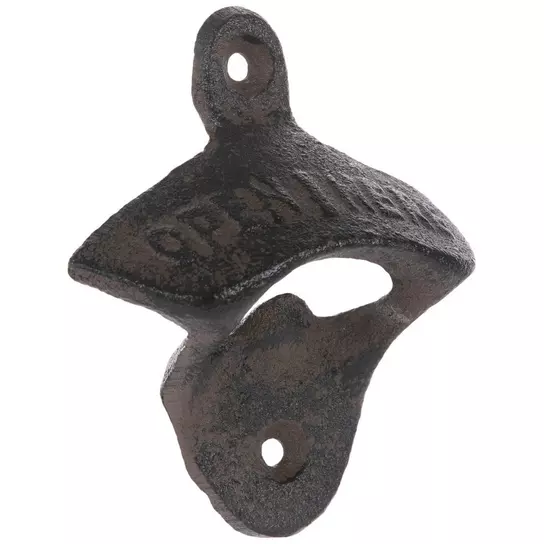 Cast Iron Wall Mount Black Bear Top Bottle Opener Cast Iron Wall Mount Black Bear Top Bottle Opener