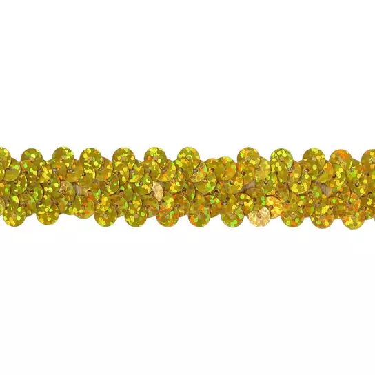 Does anyone have experience sewing with this stretch sequin trim to make a  waist band for a skirt or headbands? : r/sewing