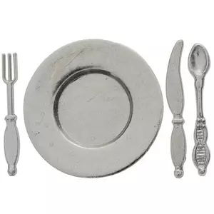 Miniature Silver Tableware