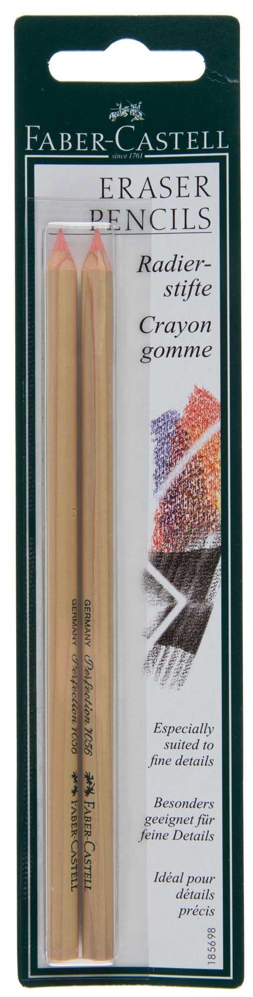  Faber-Castell 127321 Eraser - erasers - Random Color, 1 Unit :  Pencil Erasers : Office Products