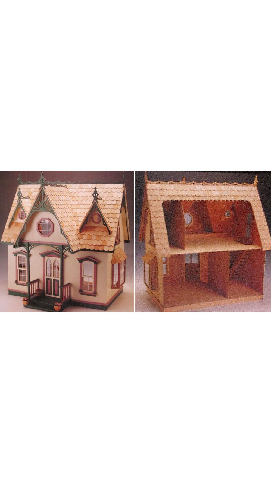 Orchid All Wood Dollhouse Kit Hobby Lobby 751073