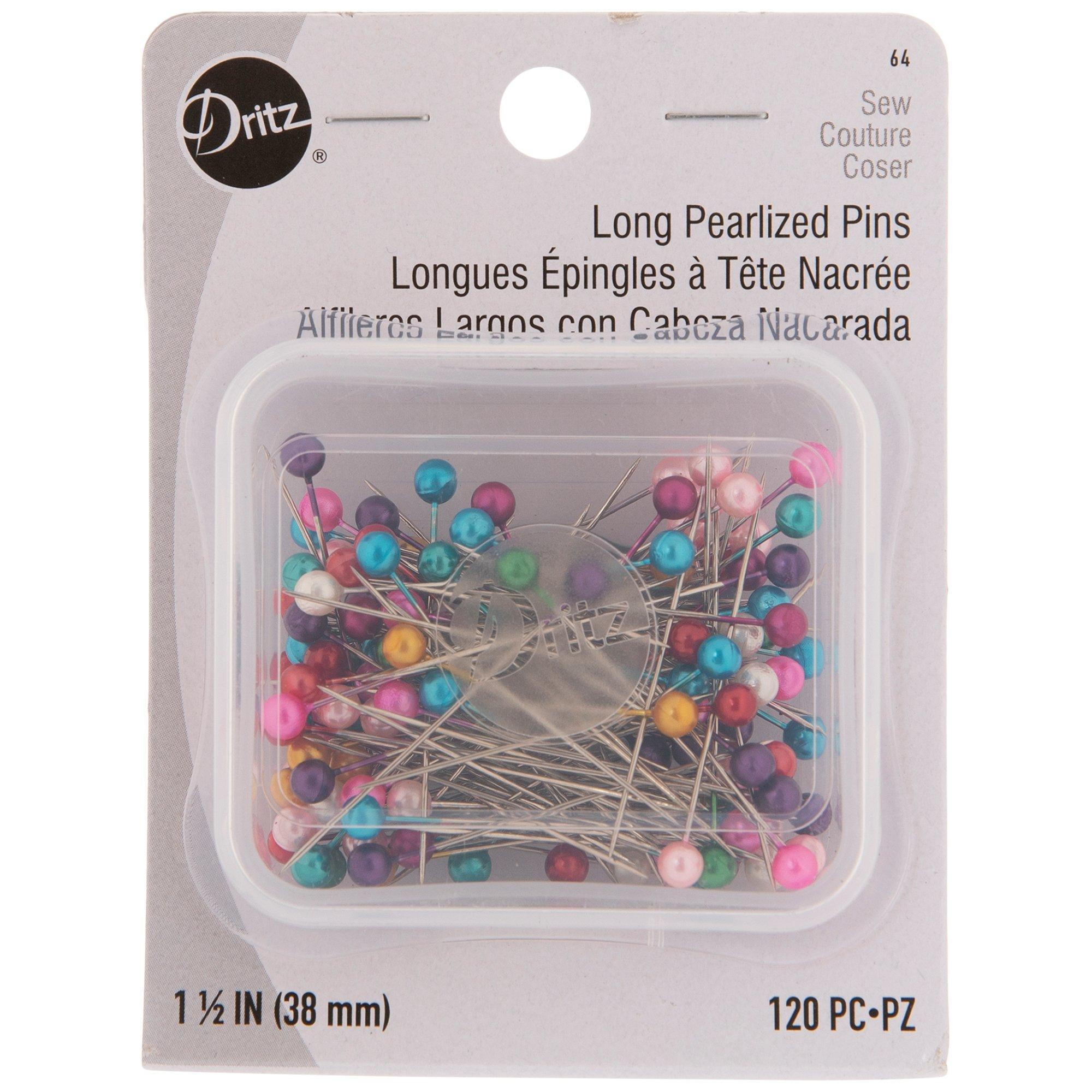 Long Pearlized Pins Size 24 Hobby Lobby 751446