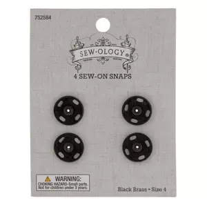 Sew-On Plastic Snap Button Kit, Crafts, Sewing Supplies (15 Colors, 154  Pieces), PACK - Harris Teeter