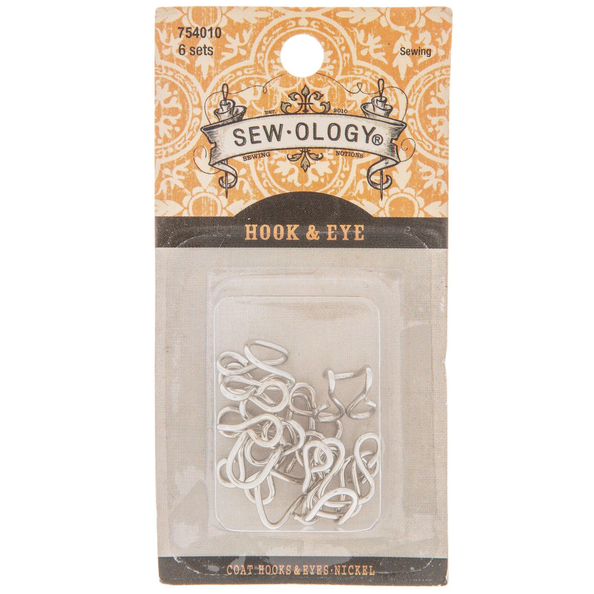 Nickel Coat Hooks & Eyes Hobby Lobby 754010