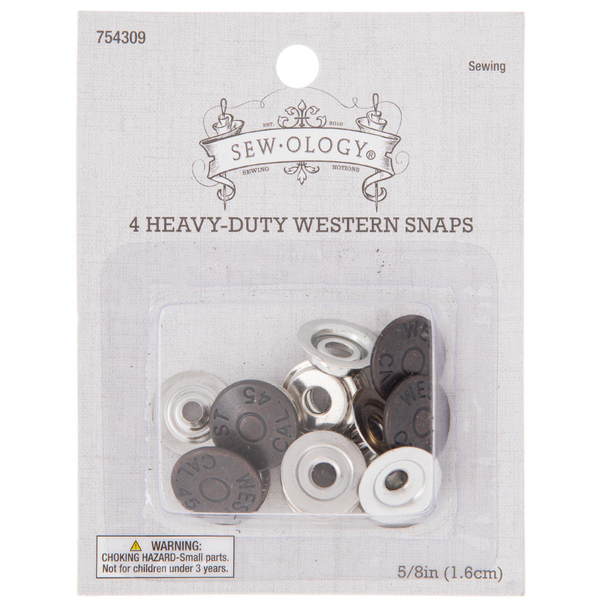 Bronze Western Snaps 5/8" Hobby Lobby 754309